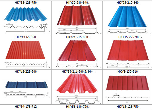 CE प्रमाणीकरण 840 IBR रंग स्टील धातु छत शीट रोल बनाने की मशीन