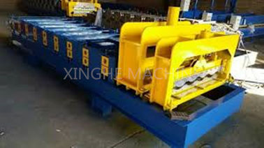 चीन 3 किलोवाट छत रोल बनाने उपकरण / 9 पंक्तियाँ रोलर्स के साथ मशीन बनाने टाइलें आपूर्तिकर्ता