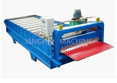 चीन रंगीन स्टील छत टाइल रोल बनाने की मशीन, शीत रोल बनाने मशीनें आपूर्तिकर्ता