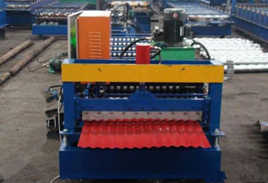 चीन 380 वी इलेक्ट्रिक नालीदार रोल बनाने की मशीन 850 मिमी चौड़ाई छत शीट के लिए आपूर्तिकर्ता