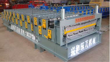 चीन 840-910 डबल लेयर टाइलें बनाने की मशीन / भवन निर्माण सामग्री मशीनरी आपूर्तिकर्ता